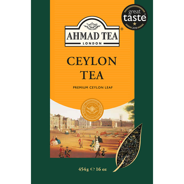 Ahmad Tea Ceylon Black Loose Leaf Tea in Paper Carton 16oz/454g