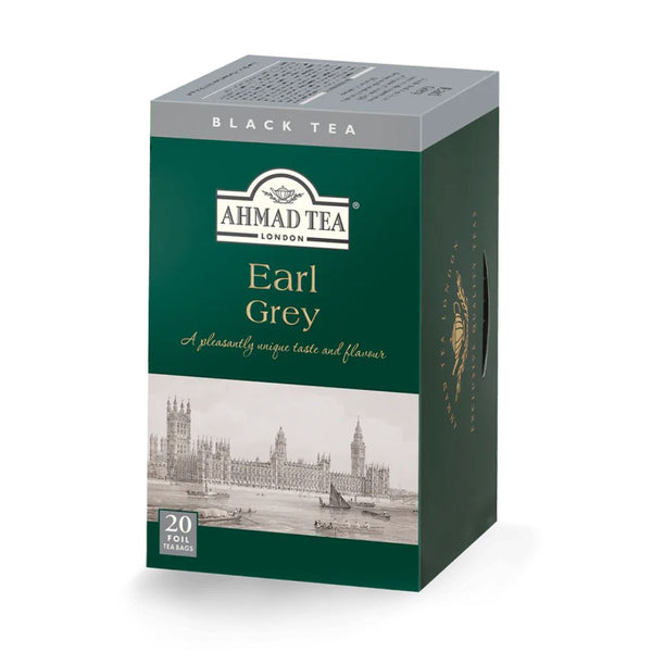 Ahmad Tea Earl Grey Black Tea 20 foil tea bags