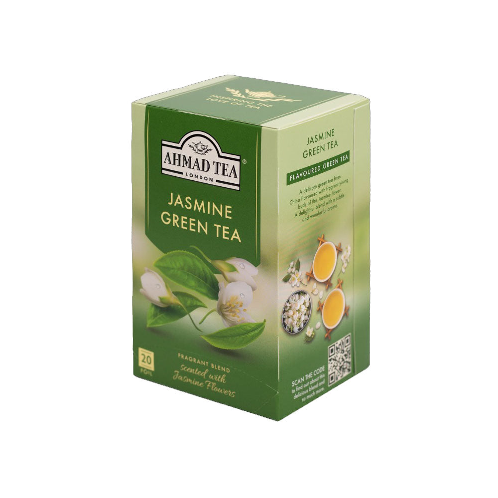 Ahmad Tea Jasmine Green Tea 20 foil tea bags