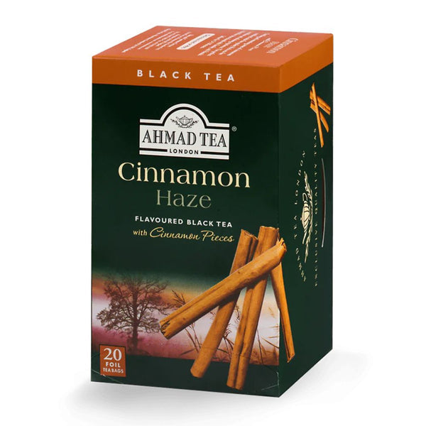Ahmad Tea Cinnamon Haze Black Tea 20 foil tea bags