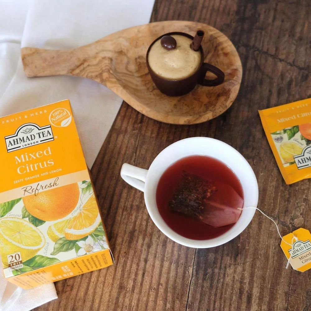Ahmad Tea Mixed Citrus Herbal Tea 20 foil tea bags