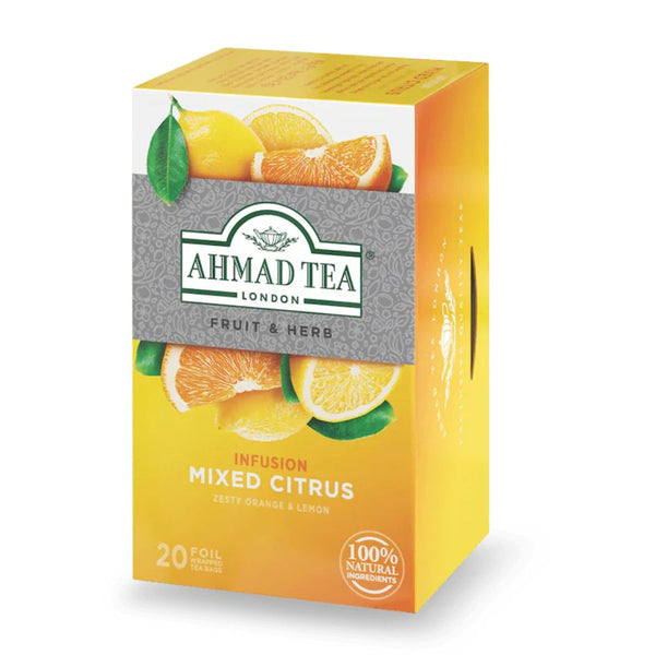 Ahmad Tea Mixed Citrus Herbal Tea 20 foil tea bags