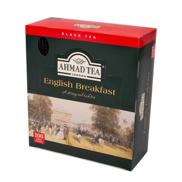 Ahmad English Breakfast Individually Wrapped Tea Bags 100ct