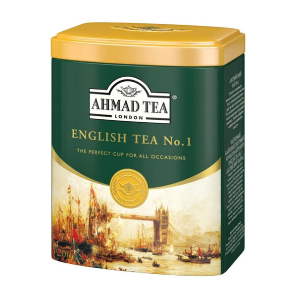 Ahmad Tea English Tea No.1 Black Loose Leaf Tea in Tin 7oz/200g