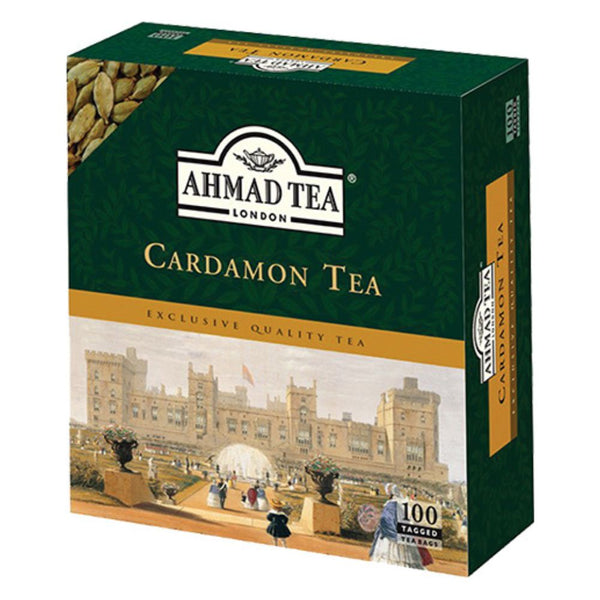 Ahmad Tea Cardamon Black Tea 100 Tagged tea bags
