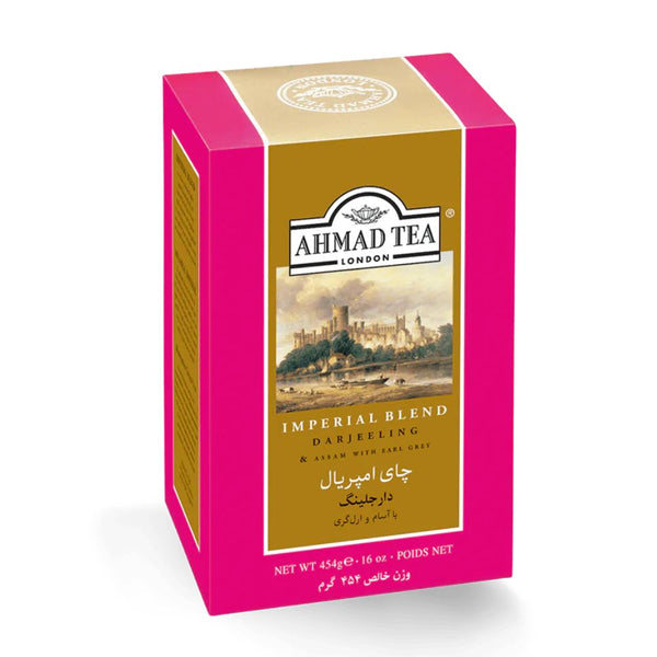 Ahmad Tea Imperial Blend Black Loose Leaf Tea in Paper Carton 16oz/454g