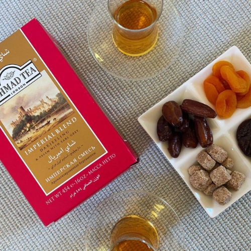 Ahmad Tea Imperial Blend Black Loose Leaf Tea in Paper Carton 16oz/454g