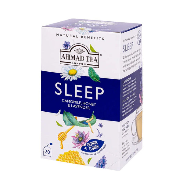 Ahmad Tea Sleep Camomile, Honey & Lavender 20 foil wrapped tea bags