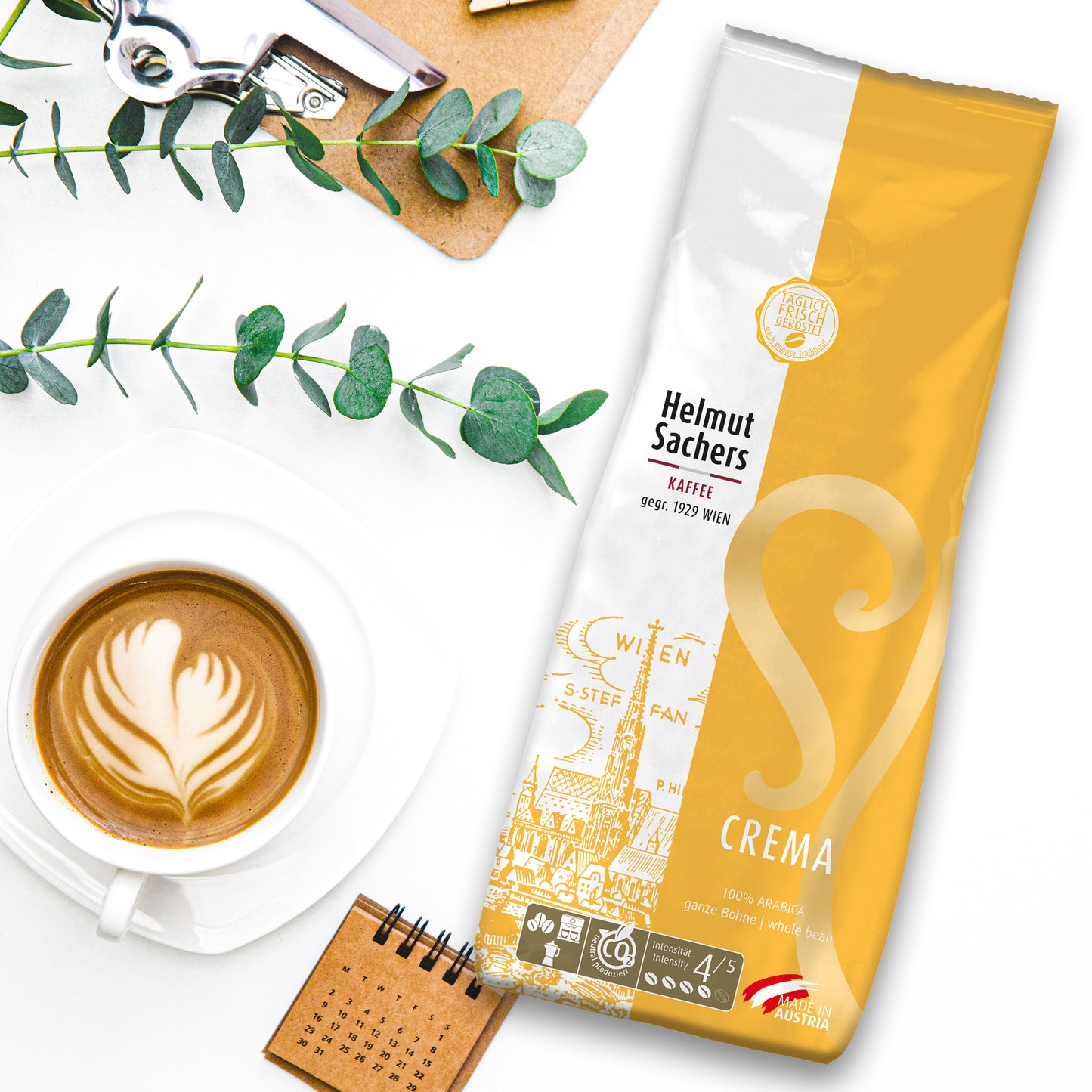 Helmut Sachers Crema Whole Bean Coffee
