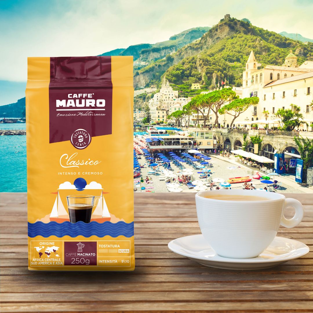 Caffe Mauro Classico Ground Coffee 8.8oz/250g