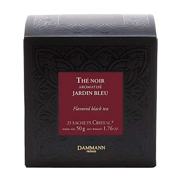 Dammann Freres Jardin Bleu Black Tea 25 Cristal Sachets