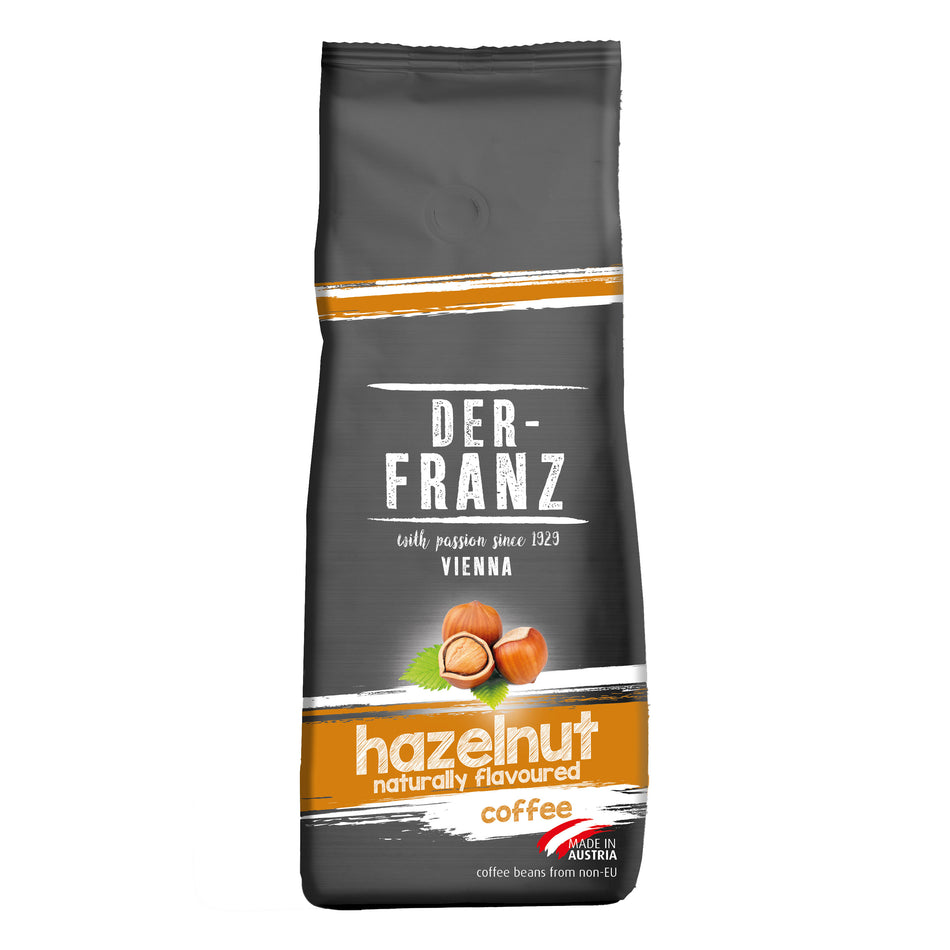 Der Franz Hazelnut Naturally Flavored Ground Coffee 17.6oz/500g