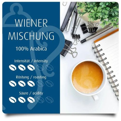 Helmut Sachers Vienna Whole Bean Coffee 17.6oz/500g