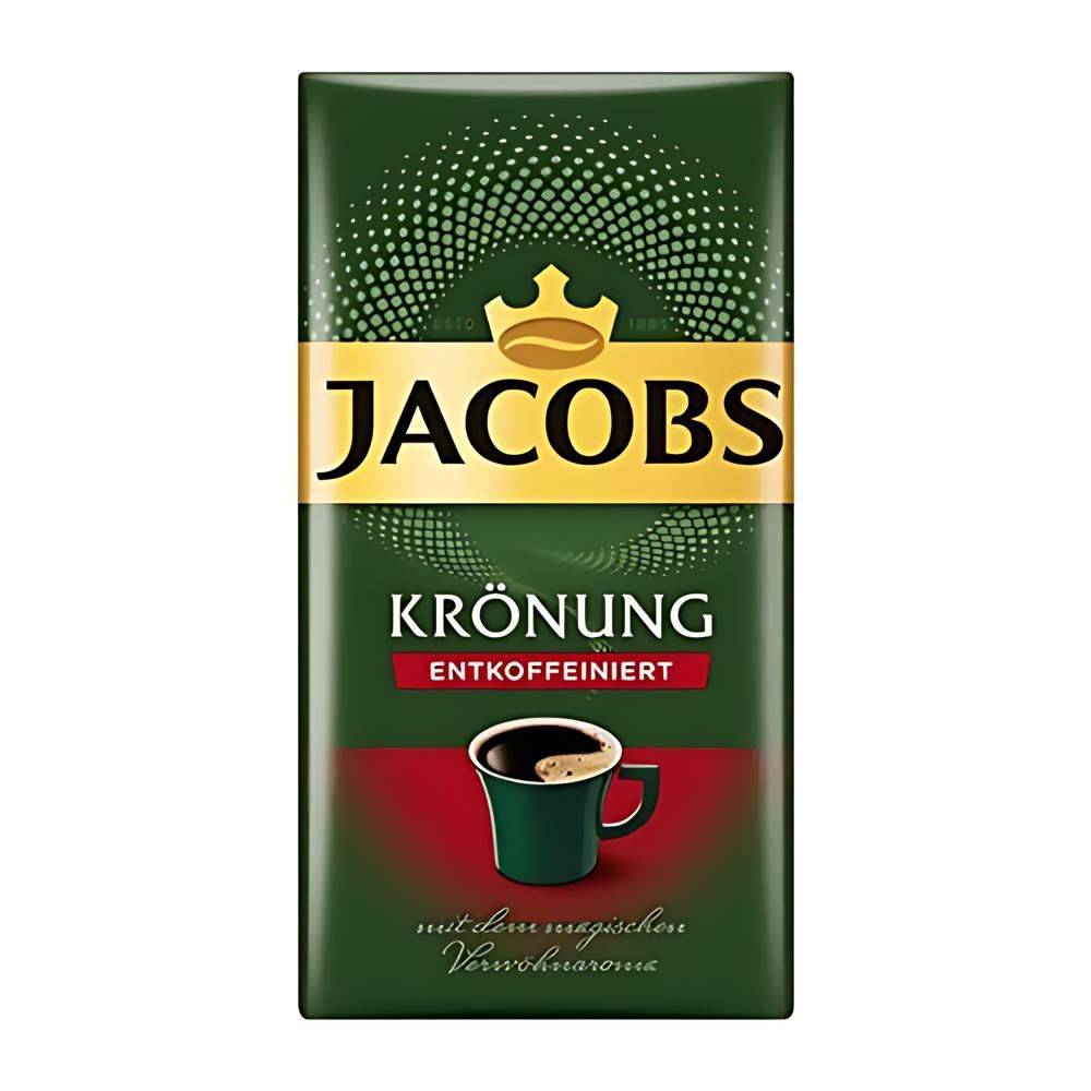 Jacobs Kronung Decaf Ground Coffee 17.6oz/500g