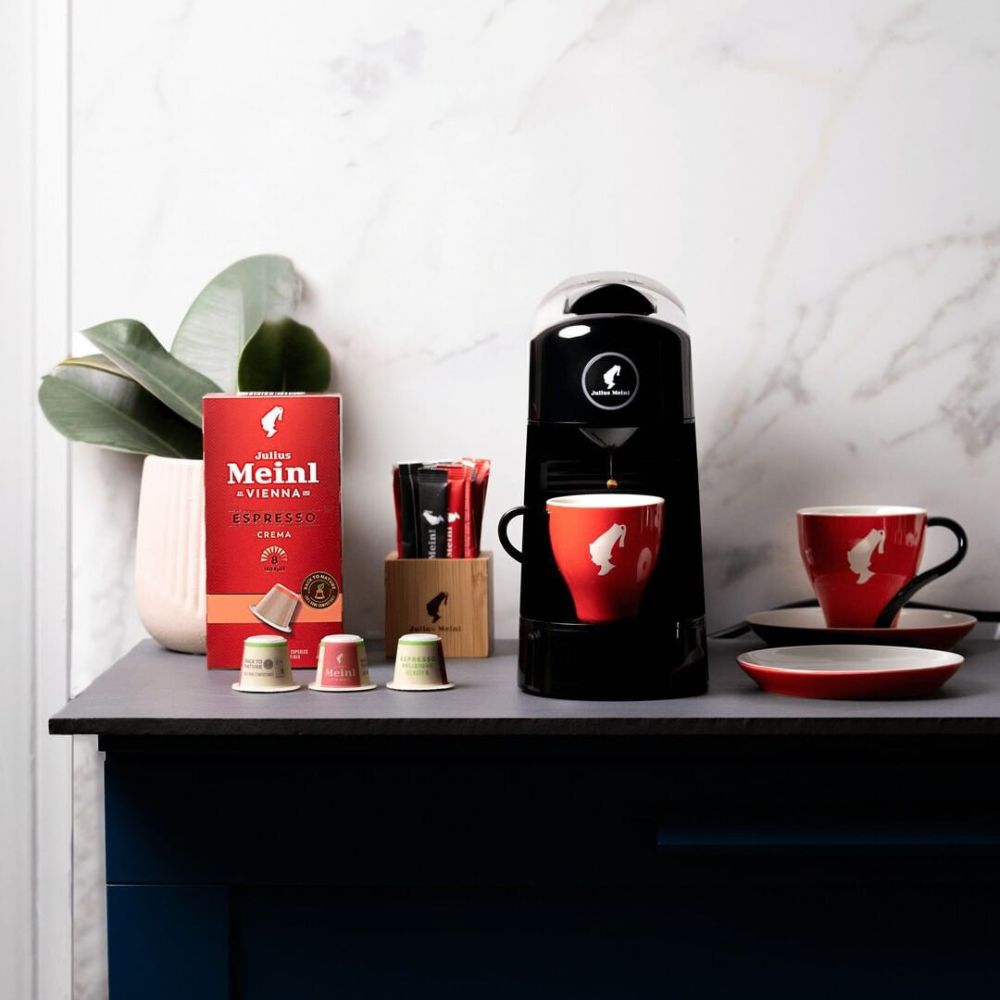 Julius Meinl Espresso Crema Coffee Nespresso Biodegradable Caps 10ct