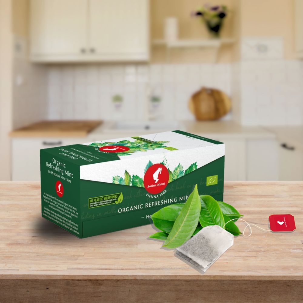 Julius Meinl Organic Refreshing Mint Herbal Tea 25ct