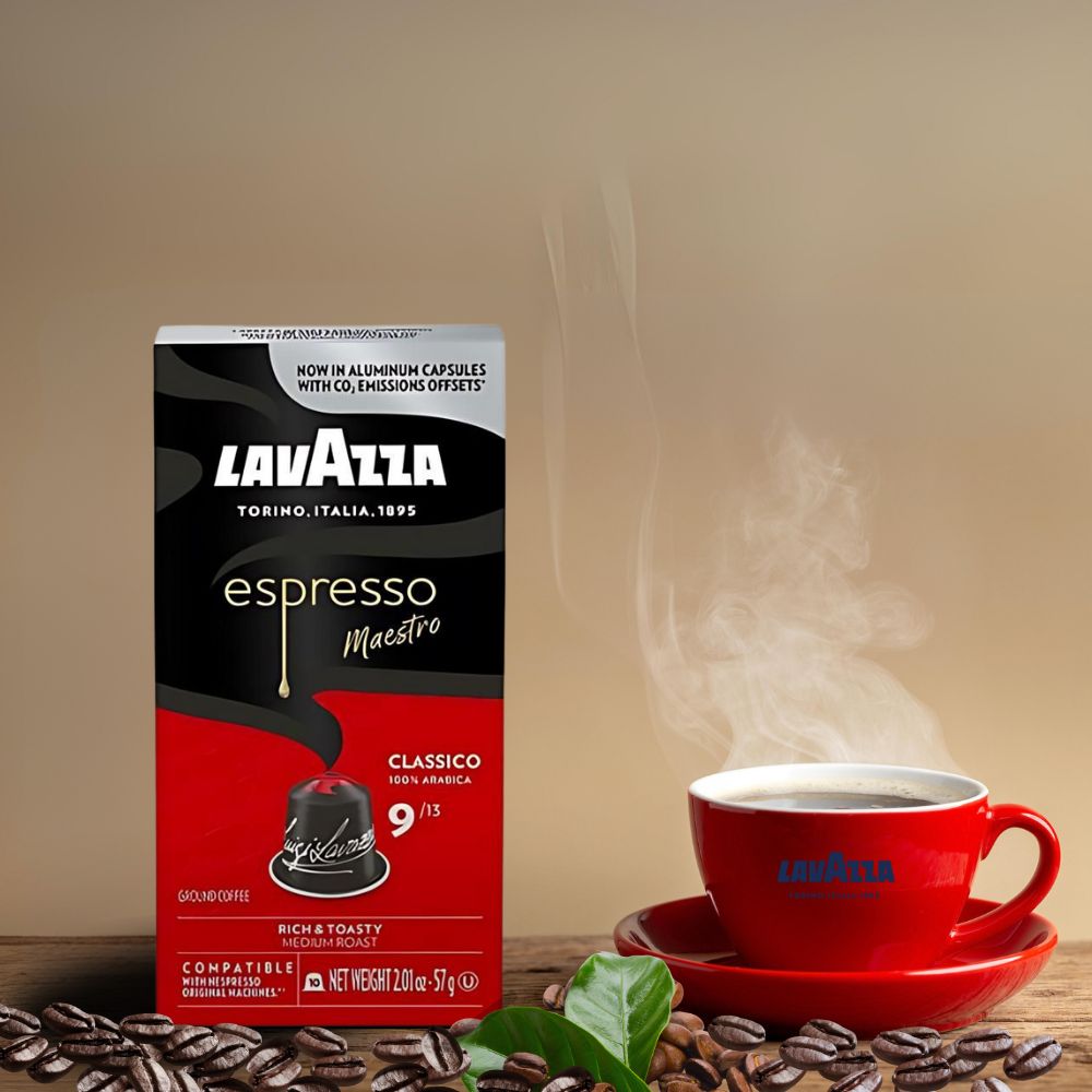 Lavazza Espresso Maestro Classico Nespresso Capsules 10ct