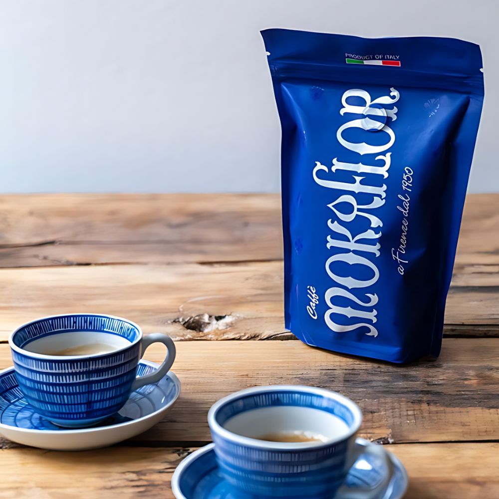 Mokaflor Blu 50/50 Ground Coffee 8.8oz/250g
