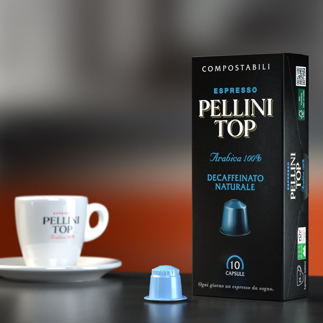 Pellini Natural Decaffeinated 100% Arabica Nespresso Capsules 10ct