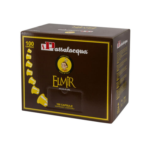 Passalacqua Elmir Coffee Nespresso Capsules 100x5.5g