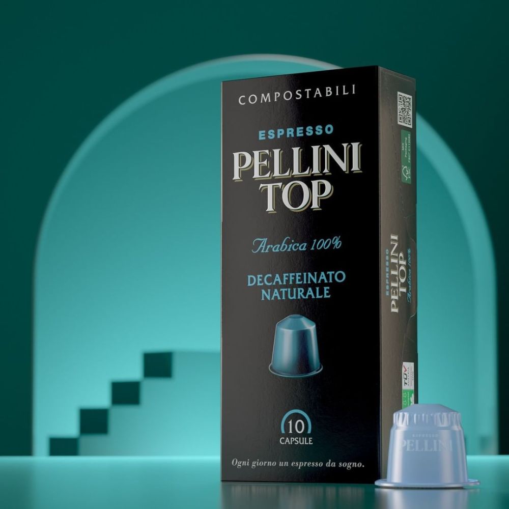 Pellini Natural Decaffeinated 100% Arabica Nespresso Capsules 10ct