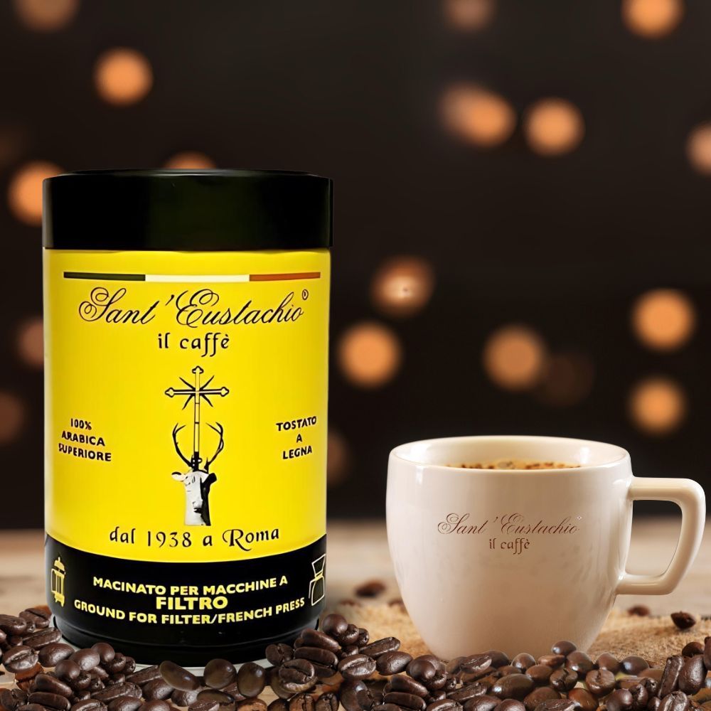 Sant'Eustachio Filtro Ground Coffee in can 8.8oz/250g