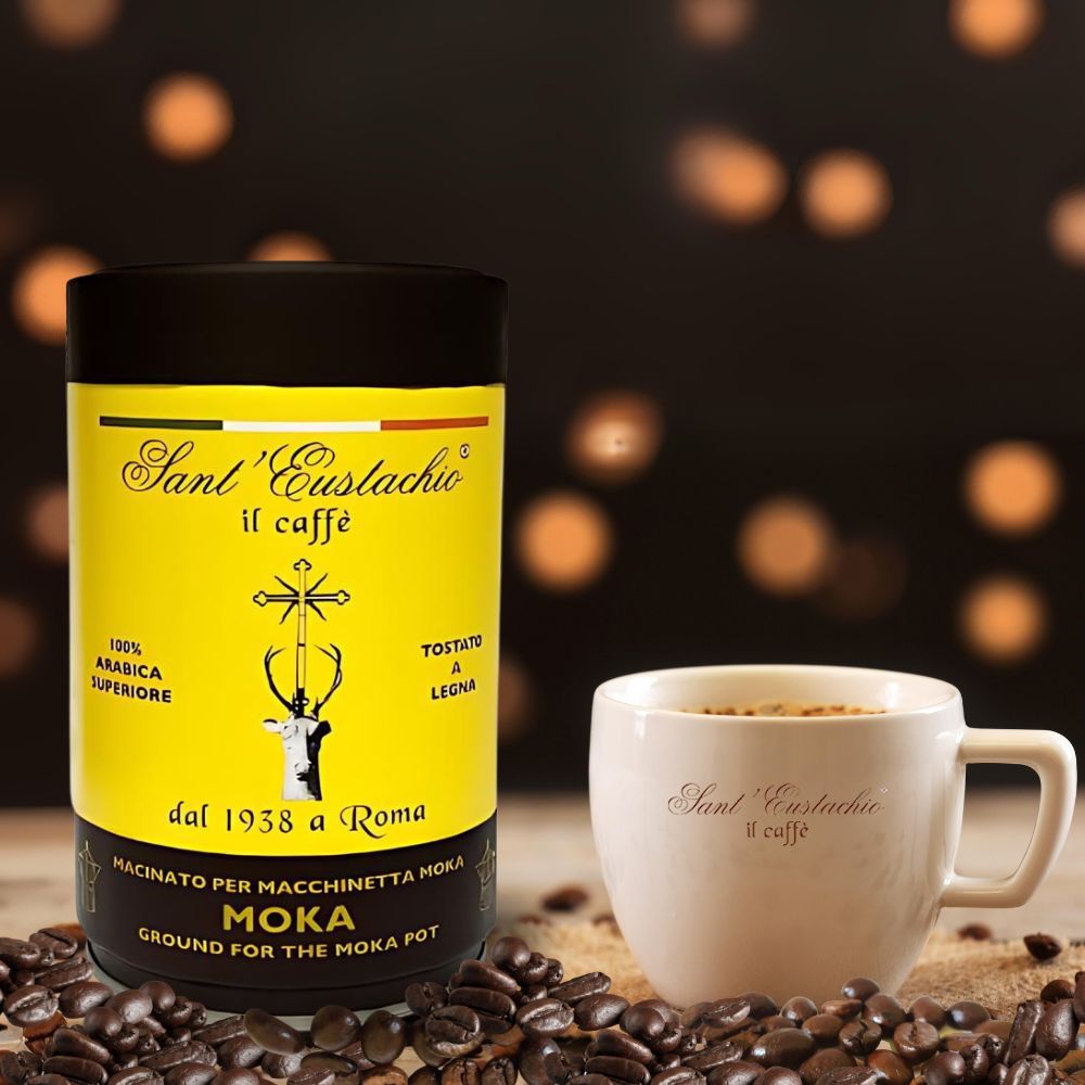 Sant'Eustachio Moka Ground Coffee 8.8oz/250g