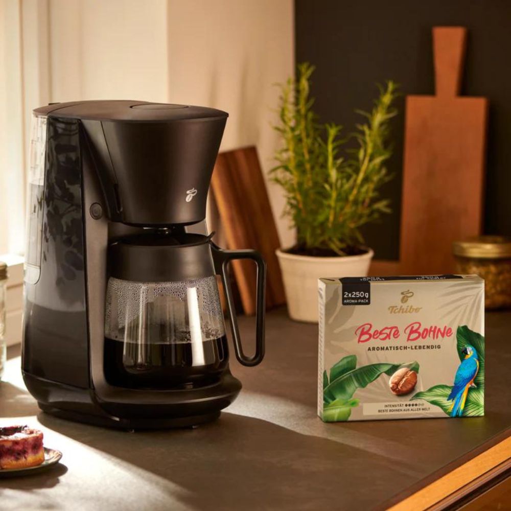 Tchibo Beste Bohne Ground Coffee 17.6oz/500g