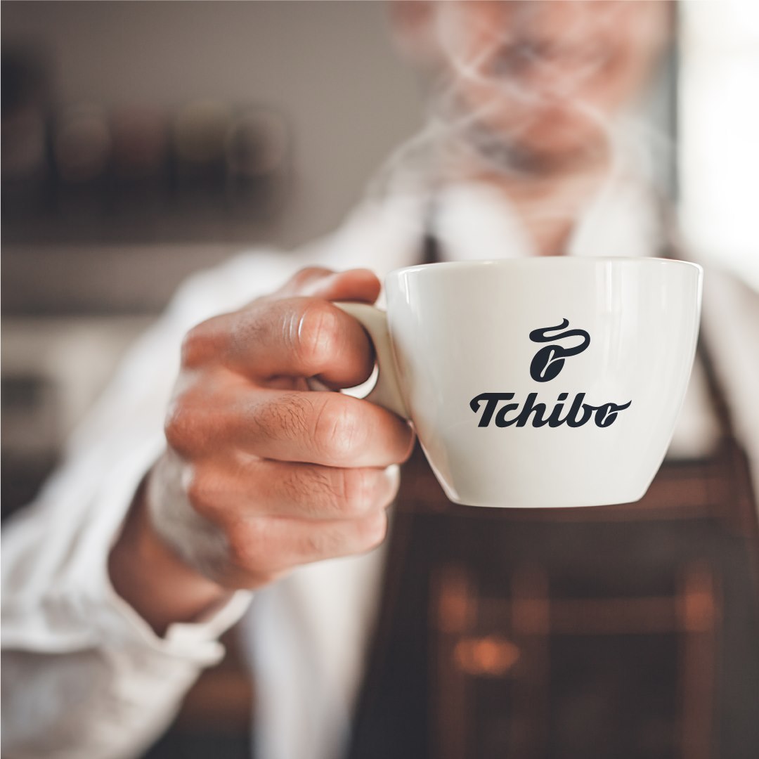 Tchibo Beste Bohne Whole Bean Coffee 17.6oz/500g