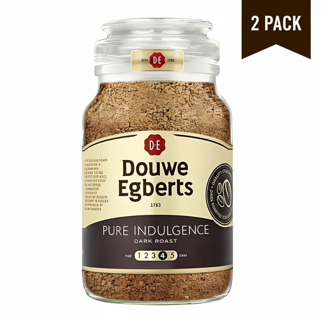Douwe Egberts Pure Indulgence Instant Coffee 6.7oz/190g - Pack of 2
