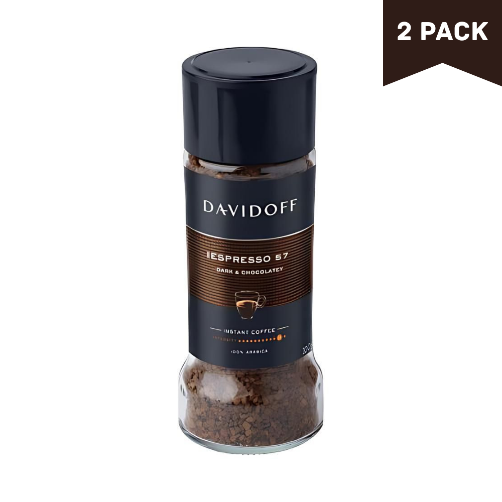 Davidoff Cafe Espresso 57 Instant Coffee 3.5oz/100g - Pack of 2
