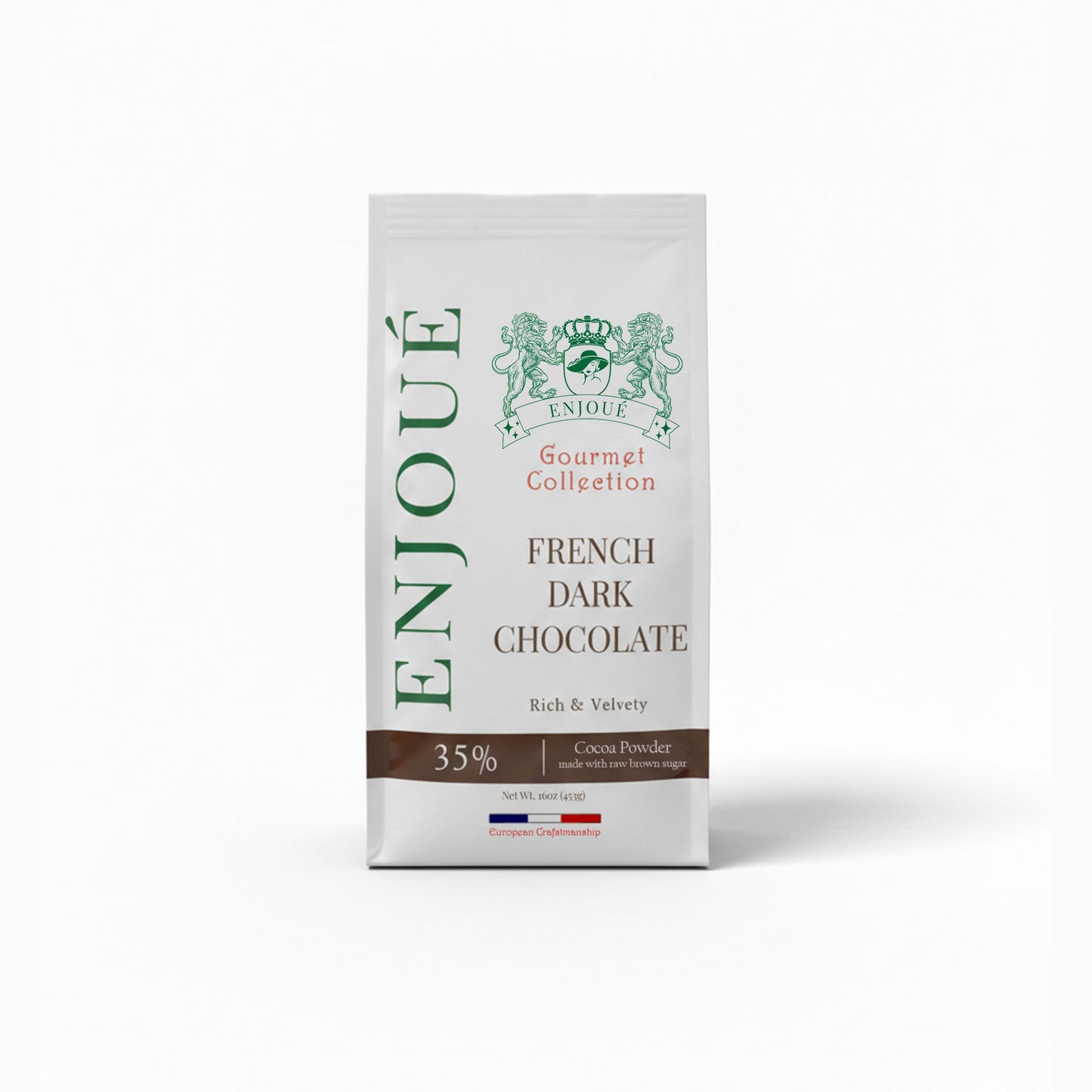 Enjoue Gourmet French 35% Cocoa Dark Chocolate Powder