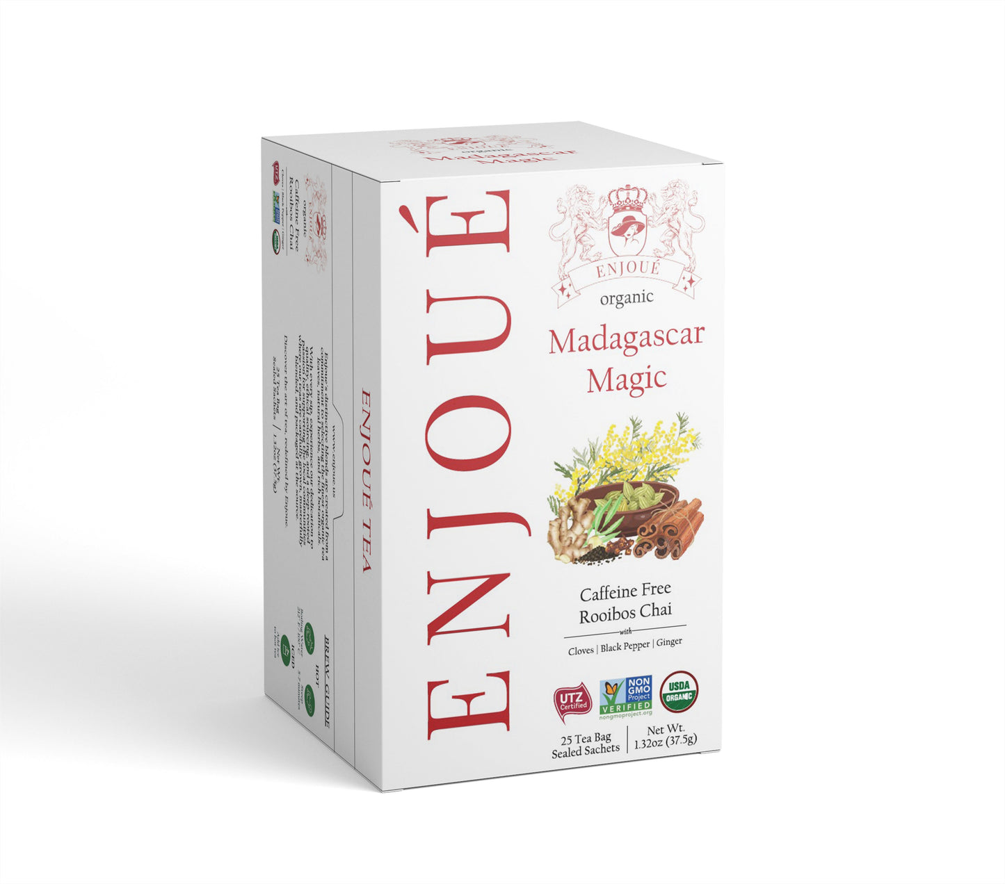 Enjoue Organic Madagascar Magic Rooibos Chai Tea
