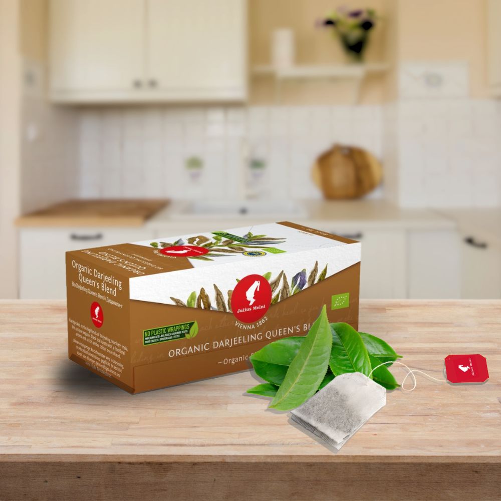 Julius Meinl Organic Darjeeling Queens Black Tea 25ct
