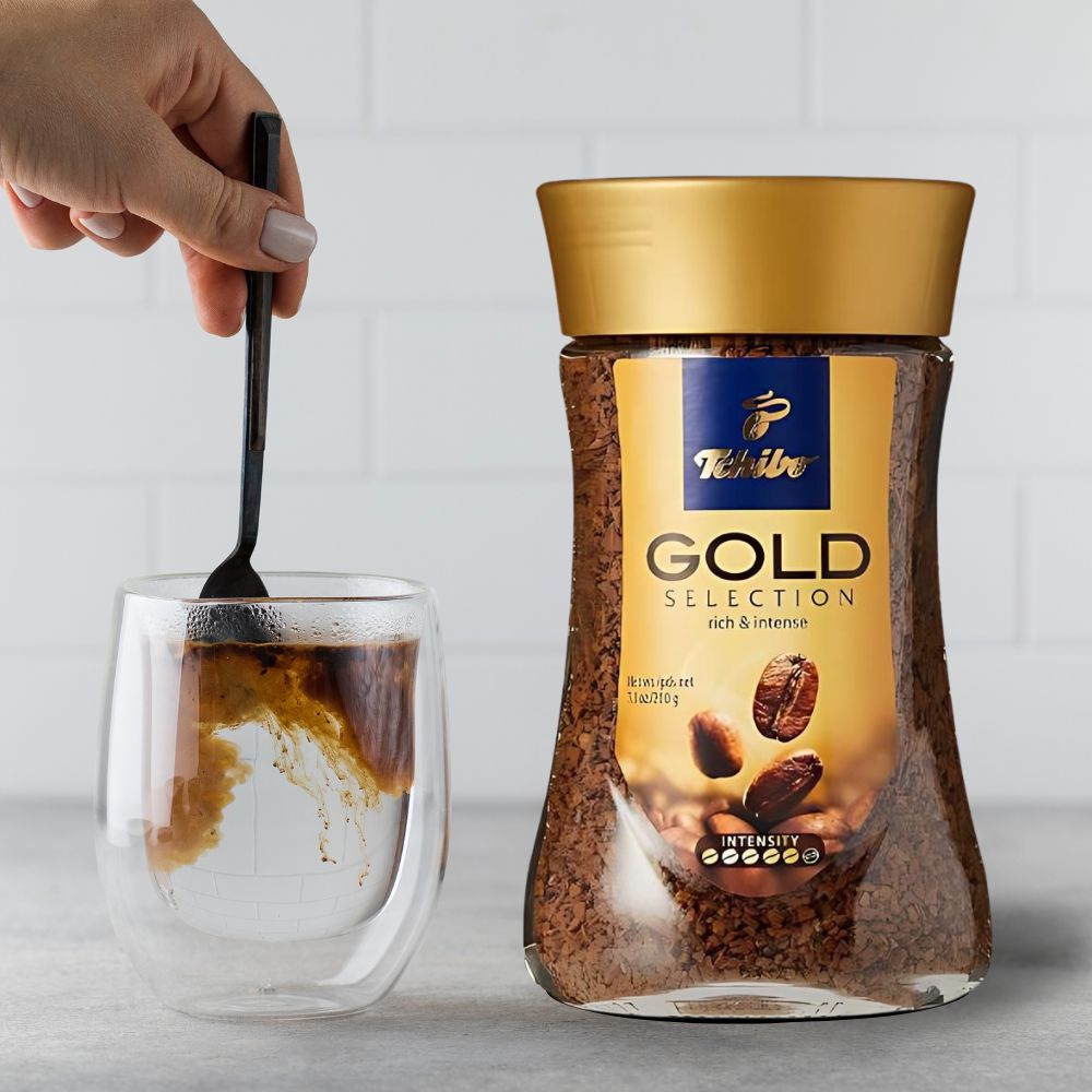 Tchibo Gold Selection Instant Coffee 7oz/200g
