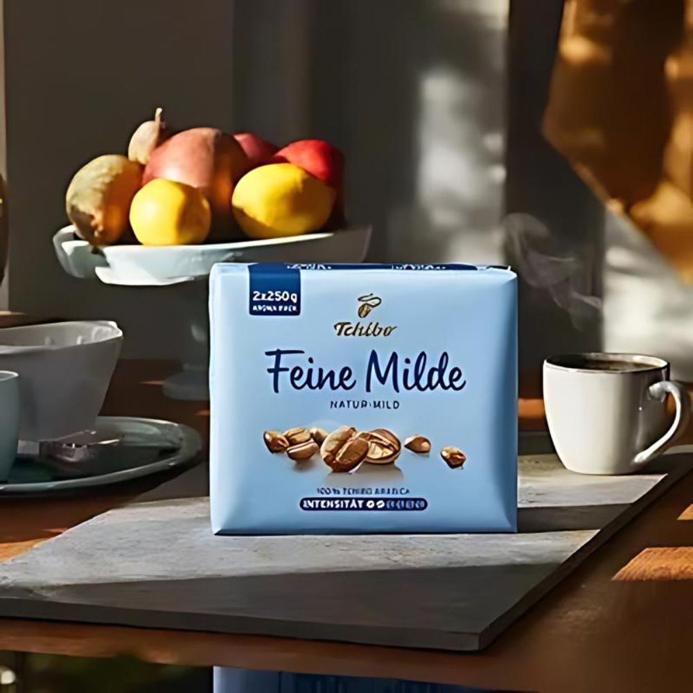 Tchibo Feine Milde Ground Coffee 17.6oz/500g